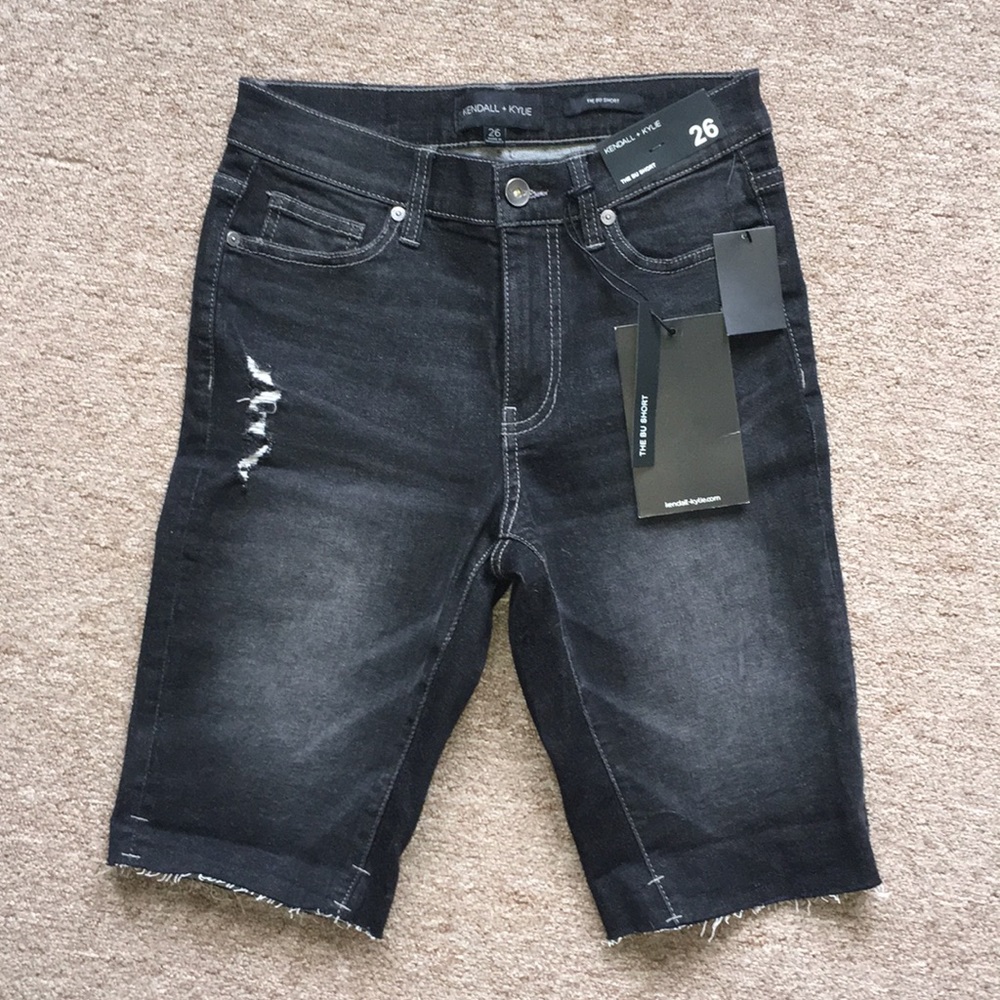 NWT denim Bermuda shorts
